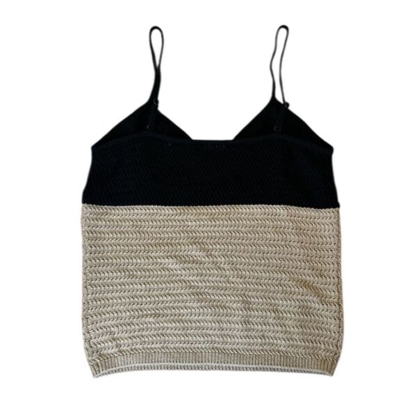 REFORMATION April V-Neck Contrast Organic Cotton Top - Picture 7 of 14